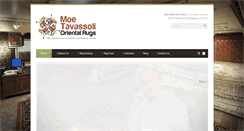 Desktop Screenshot of moetavassolirugs.com